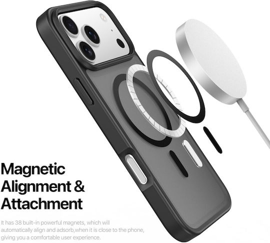 Dux Ducis Back Cover Σιλικόνης / Πλαστικό Μαύρο (iPhone 17 Pro Max)
