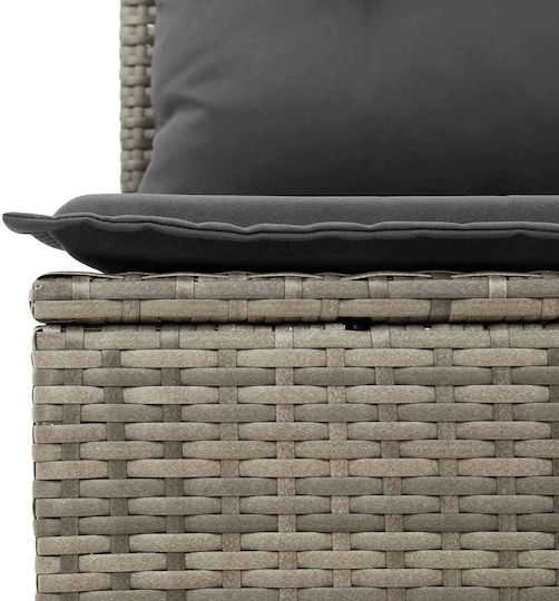 Garten- und Outdoor-Möbelsets Wohnzimmer Typsatz 9 Stück Grau