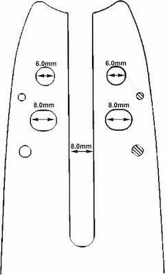 Visco Parts 10 M-41SR Lame pentru drujbe 25cm (10") pentru lanț cu Pas 1/4", Grosimea dintelui .043"-1.1mm & Numărul de dini 56E cu Granazi