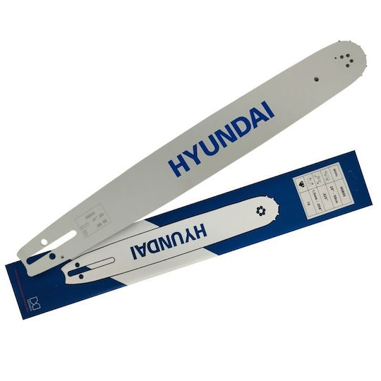 Hyundai HGB03 Лама за бензинова моторна пила 40см за верига със Стъпка 3/8"LP - 3/8-инчово LP, Дебелина на водачите .050"-1.3мм и Брой водачи 57E