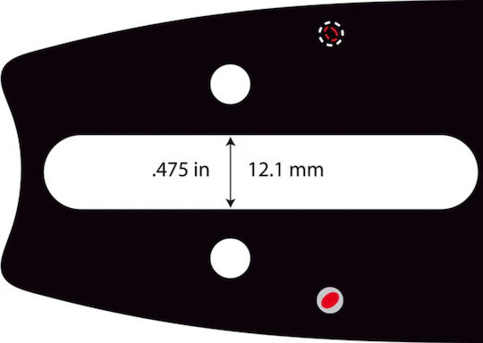 Oregon Duracut Chainsaw Blade Chainsaw Blade 24" for Chain with Pitch 3/8", Guide Bar Thickness .063"-1.6mm & Number of Drivers 84E 243ATMD025