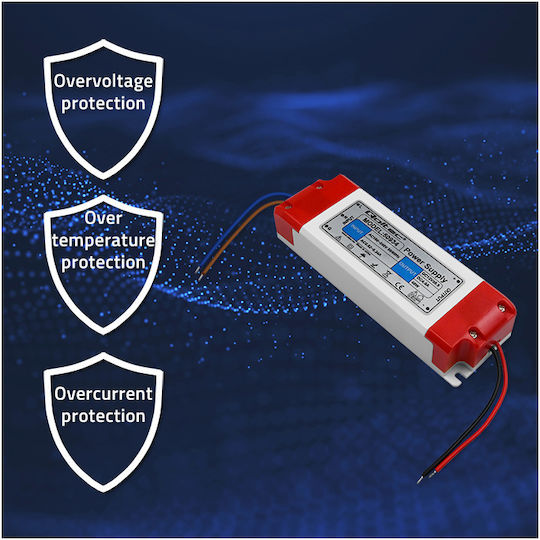Qoltec LED Захранване IP20 Мощност 60W с Изходно Напрежение 12V