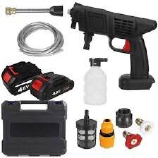 Pressure Washer 48V with Pressure 22bar and 2 Batteries