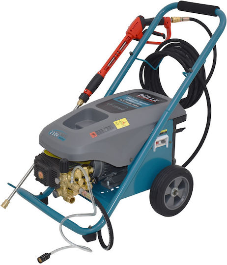 Bulle Mașină de spălat cu presiune Electricitate 3700W cu Presiune 200bar și Pompa metalică