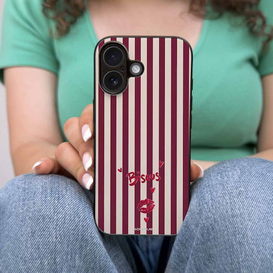 Sonique Stripe Stories Series Handyhülle für Honor Magic4 Lite 5G Küsschen