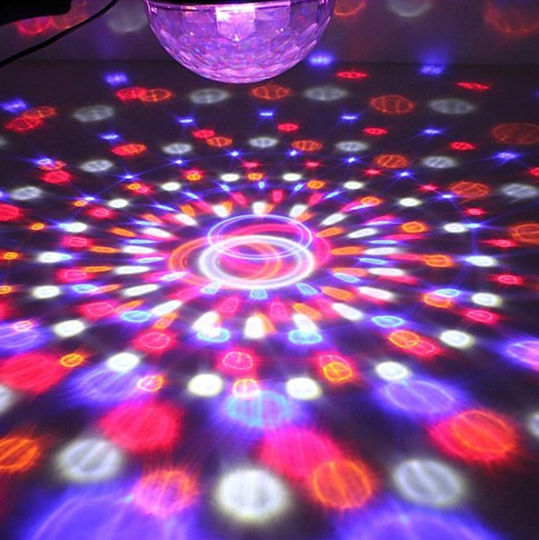 Smart Διακοσμητικό Φωτιστικό Disco LED RGB Party Light 19.5x19.5εκ.