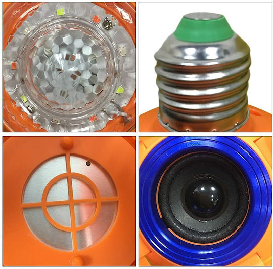 Bluetooth Lustră Decorativă Lumină de petrecere Alb