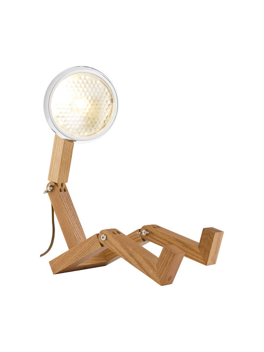 Piffany Mr Wattson Decorative Lamp Figure with Socket for Bulb G4 Orange