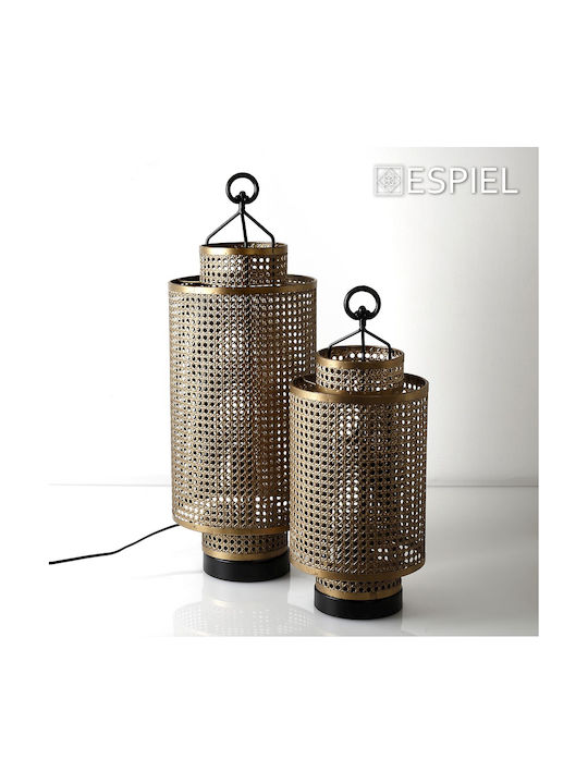 Espiel Decorative Lamp with Socket for Bulb E27 Gold