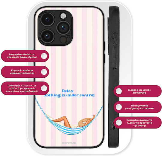 Sonique Hülle Stripe Stories Series Series Realme 10 4G Hängematte