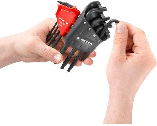 Facom Σετ 8 Κλειδιά Torx σε Σχήμα L