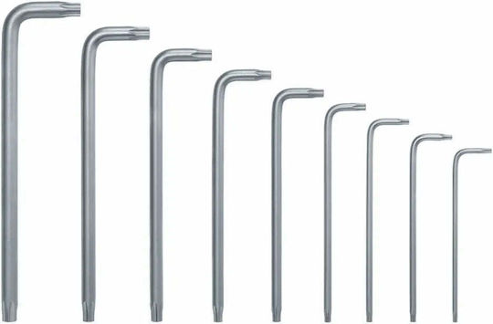 Bosch Σετ 9 Κλειδιά Torx