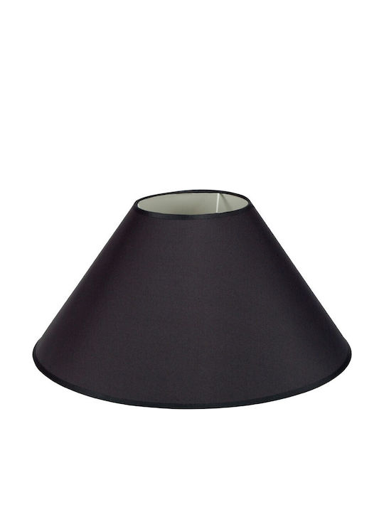 VK Lighting Conical Lamp Shade Black with Diameter 45cm