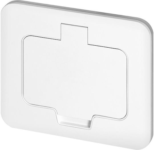 Orno Priză Electrică Simplă Rezistentă La Apă Albă