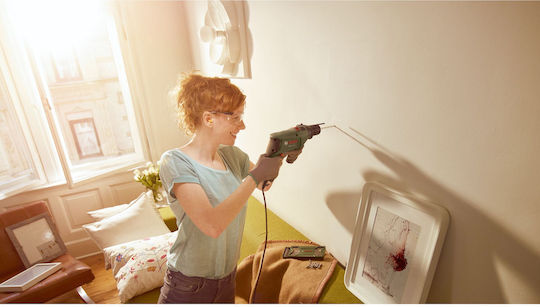 Bosch EasyImpact 600 Κρουστικό Δράπανο 600W με Θήκη
