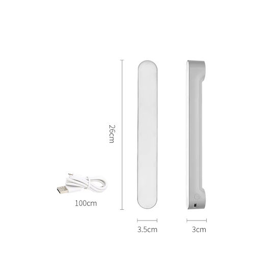 Weidasi Commercial Linear LED Ceiling Light Warm White L26xD3.5xH3cm