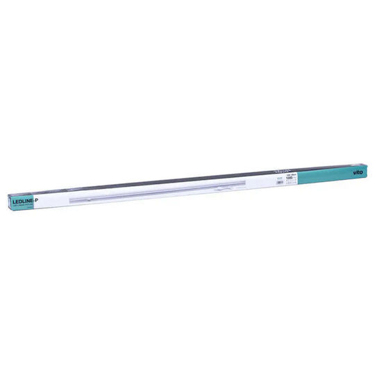Vito LED Kommerzielle lineare Beleuchtung Leuchte Decke 12W Naturweiß IP20 mit einstellbarer Helligkeit B87.2xT3.5xH2.2cm