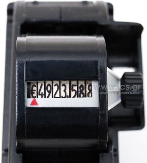 Open C8 Mechanical 1 Row Portable Label Maker Black