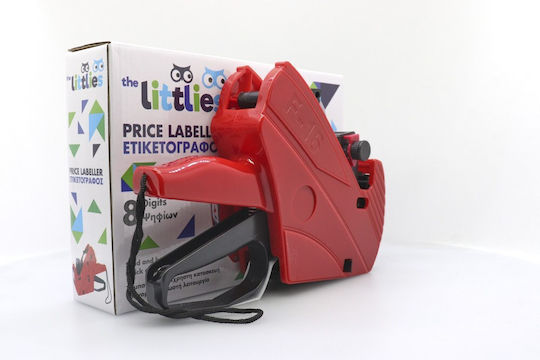 Luna F-16 Mechanical 1 Row Portable Label Maker Red 656718