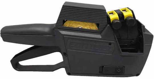 Contact ECO 26.16-16 Mechanisch Tragbarer Etikettendrucker 2 Zeile in Schwarz Farbe