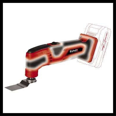 Einhell TC-MG 18 Li Παλινδρομικό Πολυεργαλείο 18V Solo με Ρύθμιση Ταχύτητας