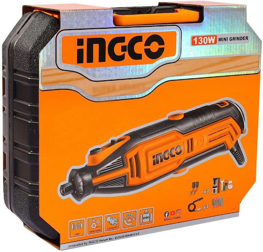 Ingco MG13328 Ротационен Електрически Мулти Инструмент 130W с Регулиране на Скоростта