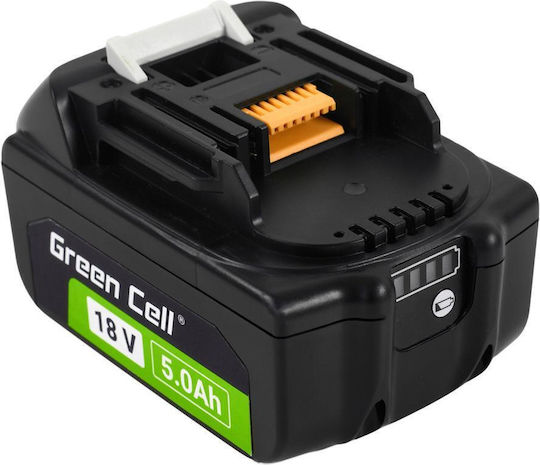 Green Cell Werkzeugbatterie Lithium 18V mit Kapazität 5Ah BL1850