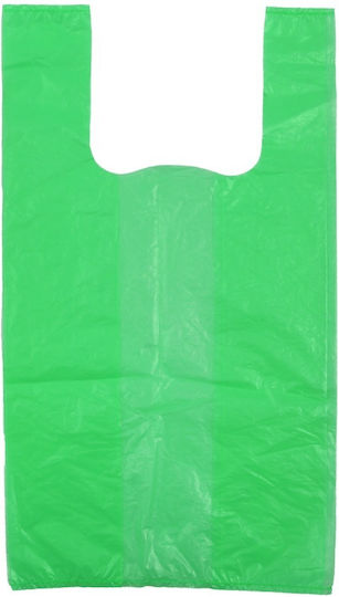 Tasche Westentyp Papierplastik A-Qualität Grüne Nr.60