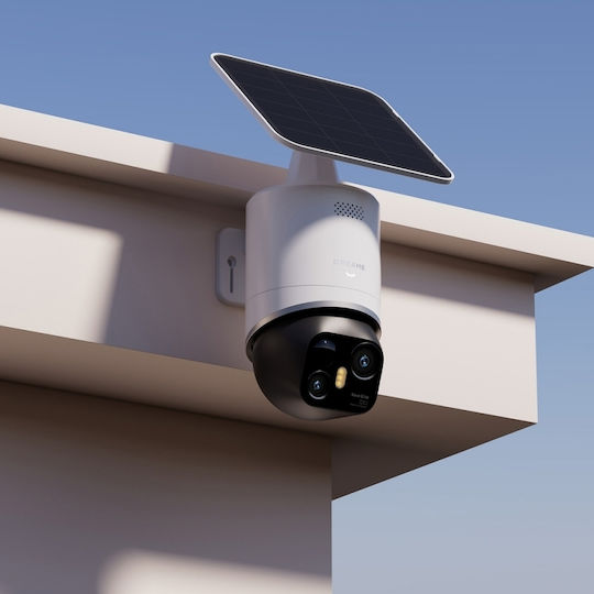 Dreame Navo Elite 1 Outcam IP Двойна Камера За Видеонаблюдение Wi-Fi 4K Водоустойчива На Батерии С Двупосочна Комуникация