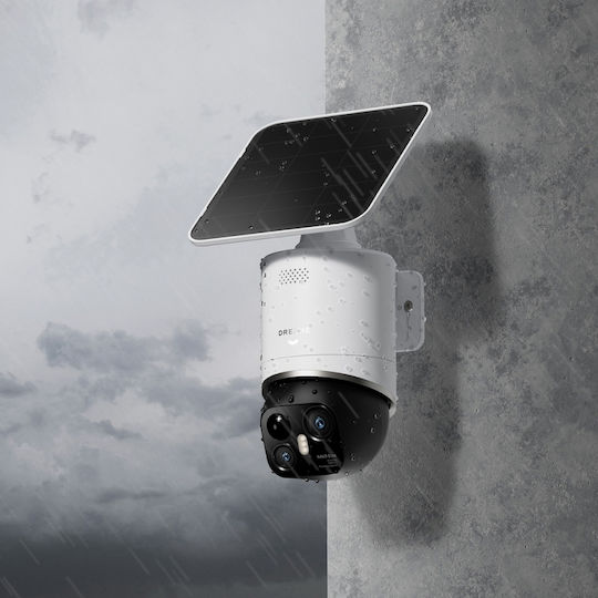 Dreame Navo Elite 1 Outcam IP Двойна Камера За Видеонаблюдение Wi-Fi 4K Водоустойчива На Батерии С Двупосочна Комуникация