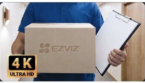 Ezviz Σετ Θυροτηλεφώνου Wi-Fi Ασημί