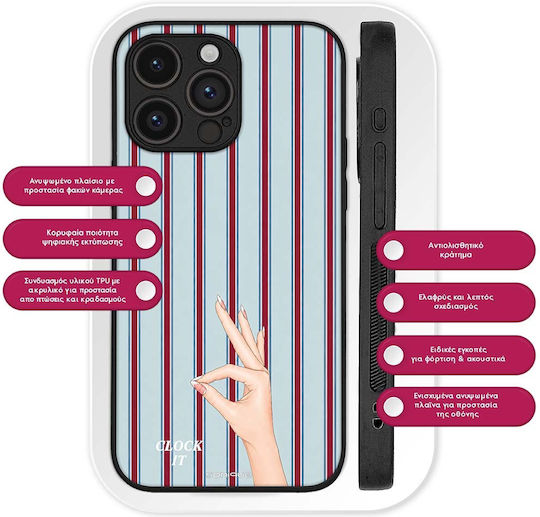 Husă Sonique Stripe Stories Series Realme 16 Pro 5G Clock It