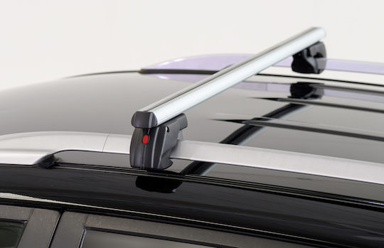 Menabo Bare De Acoperiș Din Aluminiu Sherman XL Argintiu 135 Cm Culoare Nissan Navara D23 NP300/Frontier 4 Uși 2014>2021 Bare Ridicate Bare Paralele Gol 2 Buc 9470/MB MP.9470/MB-134