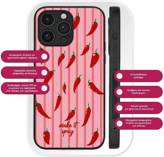 Sonique Stripe Stories Series Case Realme C61 4G Realme C63 4G Realme Note 60X 4G Make It Spicy