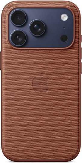 Apple TechWoven Case with MagSafe Umschlag Rückseite Silikon / Stoff Sienna (iPhone 17 Pro)