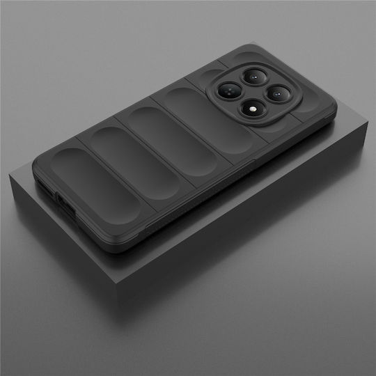 Magic Shield Umschlag Rückseite Silikon Schwarz (Redmi Note 15 / Poco M8)