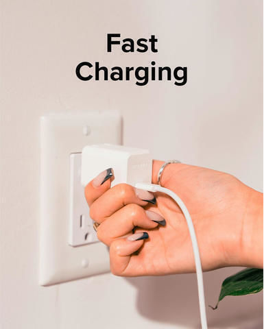 Mophie USB-A към Lightning кабел Бял 1m