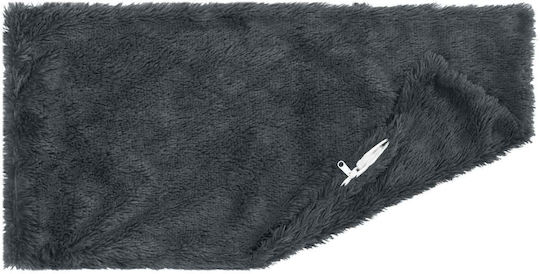 vidaXL Sofa-Kissen Heerlen Fleece Anthrazit 40x70cm