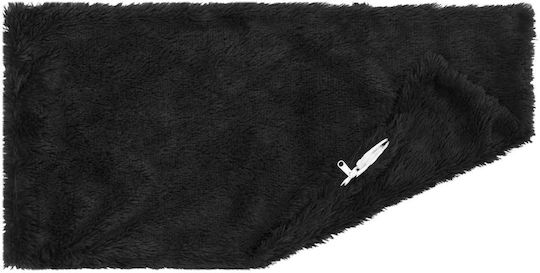 vidaXL Μαξιλάρι Καναπέ Heerlen Fleece Μαύρο 30x50εκ.