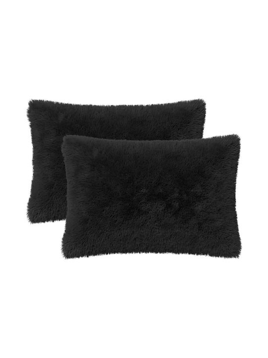 vidaXL Heerlen Sofa Cushion Black 50x80cm