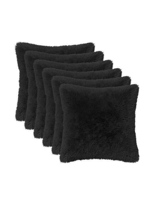 vidaXL Heerlen Sofa Cushion Black 40x40cm