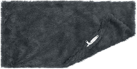 vidaXL Sofa-Kissen Heerlen Fleece Anthrazit 50x80cm