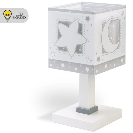 Ango Led Παιδικό Φωτιστικό Γραφείου Moonlight Γκρι