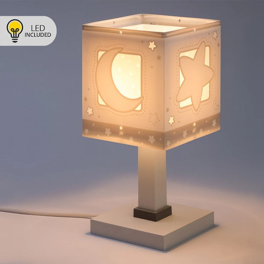 Ango Led Παιδικό Φωτιστικό Γραφείου Moonlight Γκρι
