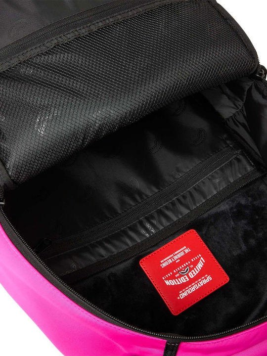 Sprayground Schulranzen Rucksack für Junior High-High School Shark Central Weiß Fuchsie Dlxsv