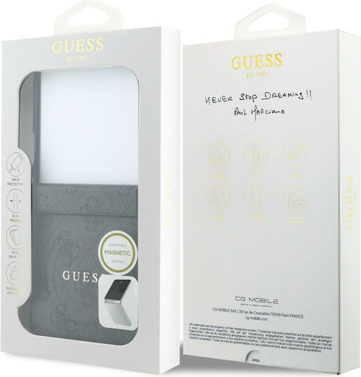 Guess 4g Classic Book Пластмасов / Силиконов Черен (Galaxy Z Flip)