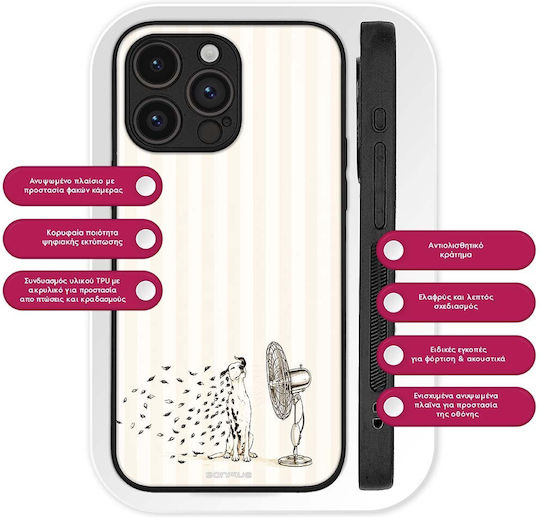 Θήκη Sonique Stripe Stories Series Oppo Reno14 Pro 5g Cool Dog