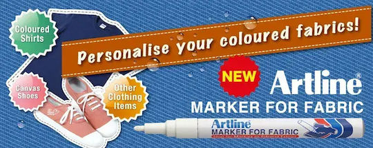 Artline Marker Alb 1.2mm