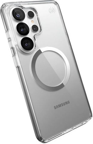 Speck Presidio Perfect-clear Magnet Samsung Galaxy S26 Ultra Magsafe Case Clear Clear Silver 151063-3240