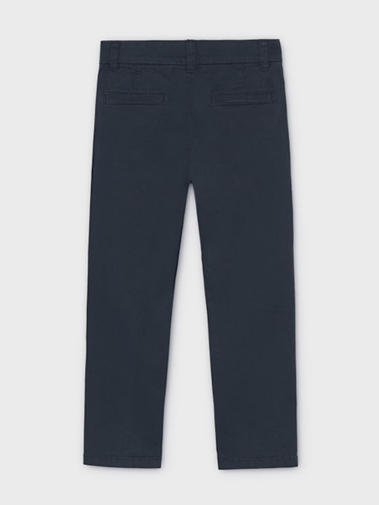 Mayoral Kids Chino Trousers Blue Basic